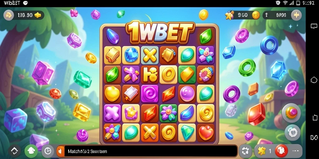 Tampilan gameplay 11WBET dengan kombinasi elemen warna-warni.