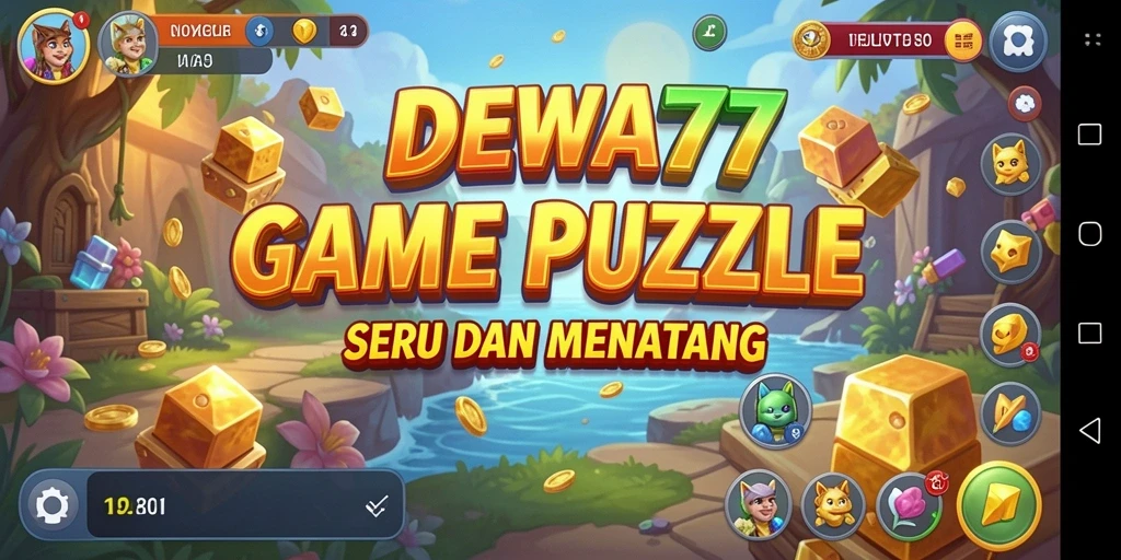 Gameplay seru DEWA777 dengan tantangan Puzzle yang menarik.