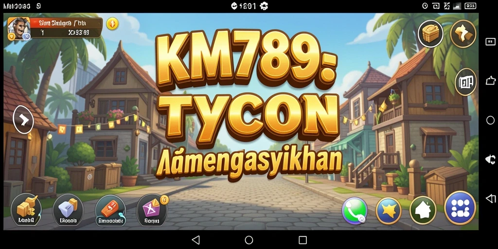 Screenshot utama KM789 menampilkan gameplay Tycoon yang seru.